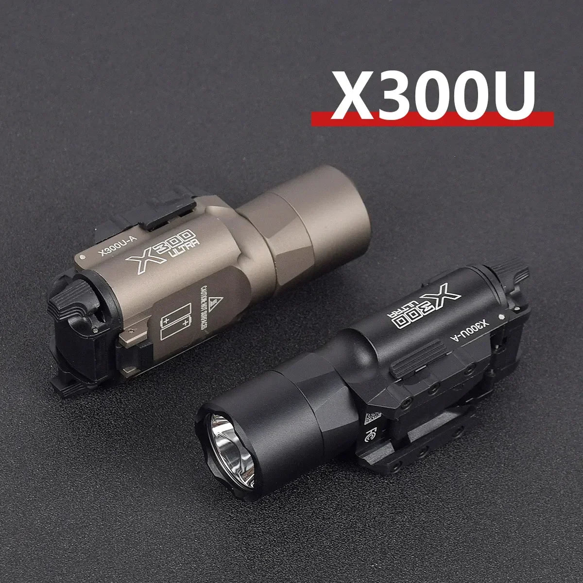 Lampe Tactique X300 Ultra / XH35 / X300V – LED Haute Puissance pour Rail 20mm - BLACKBEARD OUTDOOR INDUSTRIES