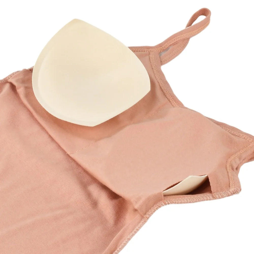 Débardeur Femme à Bretelles Fines avec Coques | Camisole Rembourrée Été – Sport & Casual | S-XL - BLACKBEARD OUTDOOR INDUSTRIES