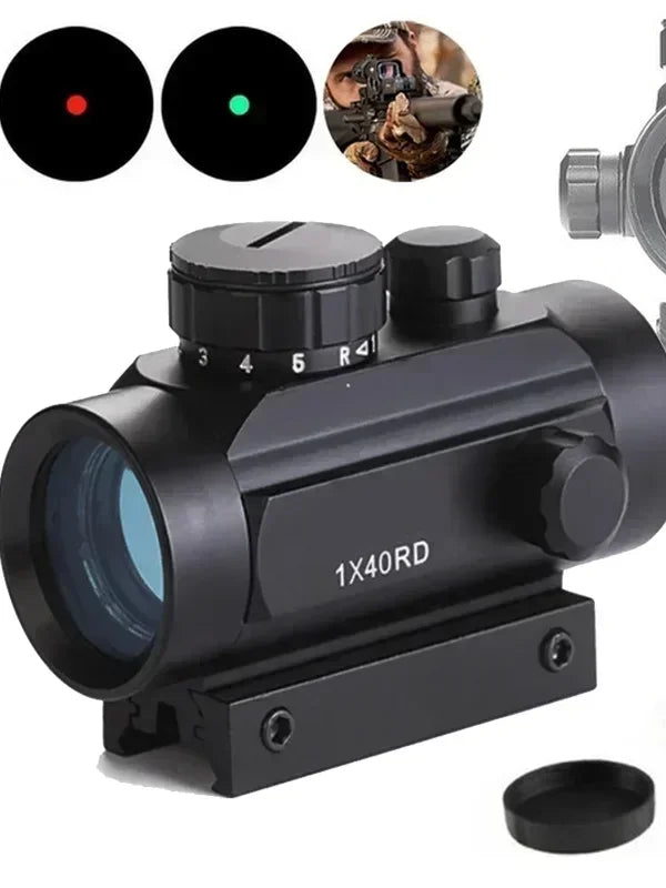 Viseur Red Dot 1x40 avec Laser Intégré - BLACKBEARD OUTDOOR INDUSTRIES
