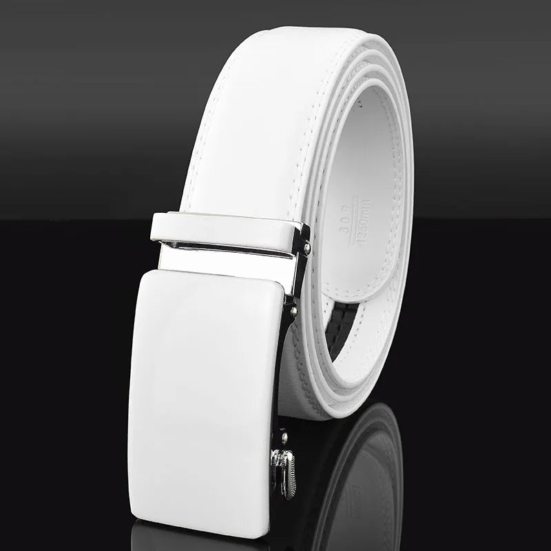 ceinture en cuir de vachette uni Ma boutique