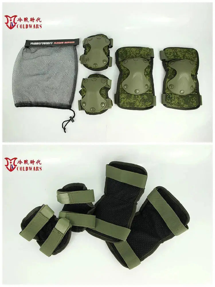 Kit de Protection Russe 6B51 – Coudières & Genouillères Tactiques EMR Ma boutique