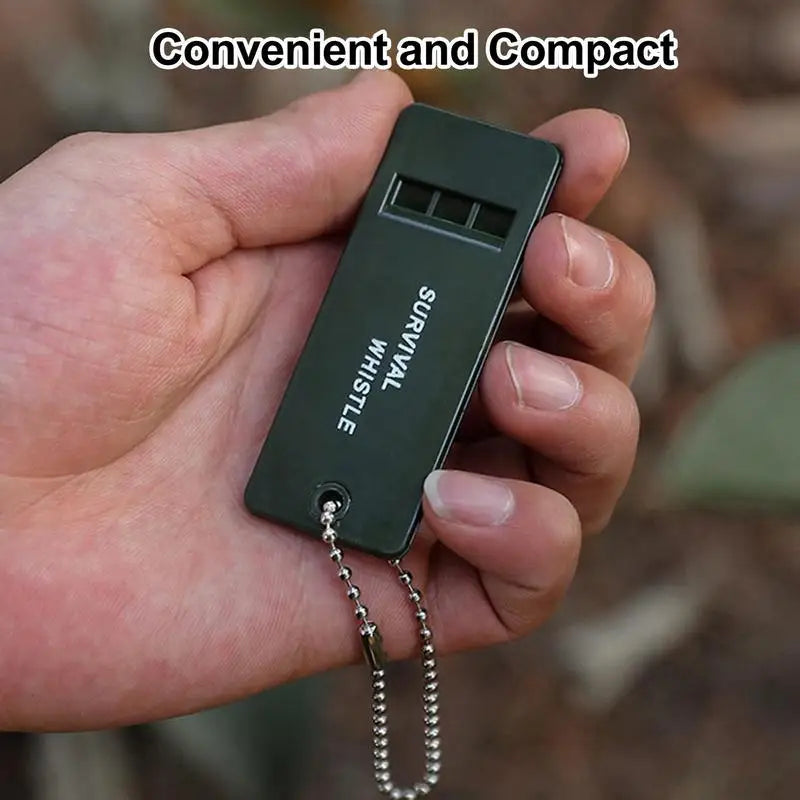 Sifflet de Survie 3 Fréquences – Haute Puissance Décibels | Randonnée, Camping, Chasse, Urgence - BLACKBEARD OUTDOOR INDUSTRIES