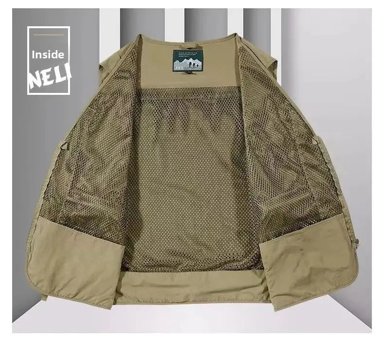 Gilet Homme Multi-Poches en Maille — Modèle 8512 - BLACKBEARD OUTDOOR INDUSTRIES