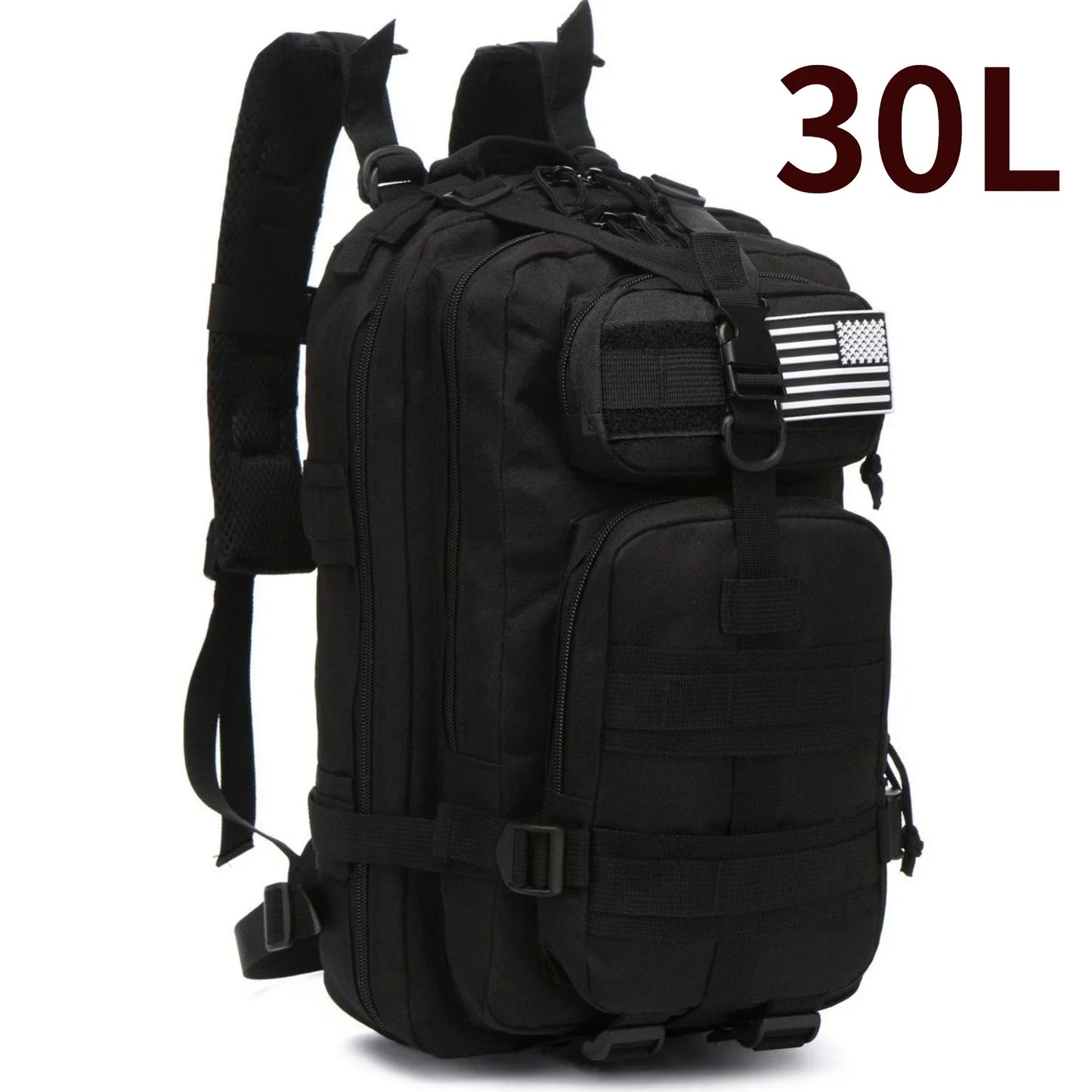 Thuram Sac à Dos Nylon 1000D Imperméable 30L/50L – Trekking, Pêche, Chasse, Camping, Randonnée - BLACKBEARD OUTDOOR INDUSTRIES