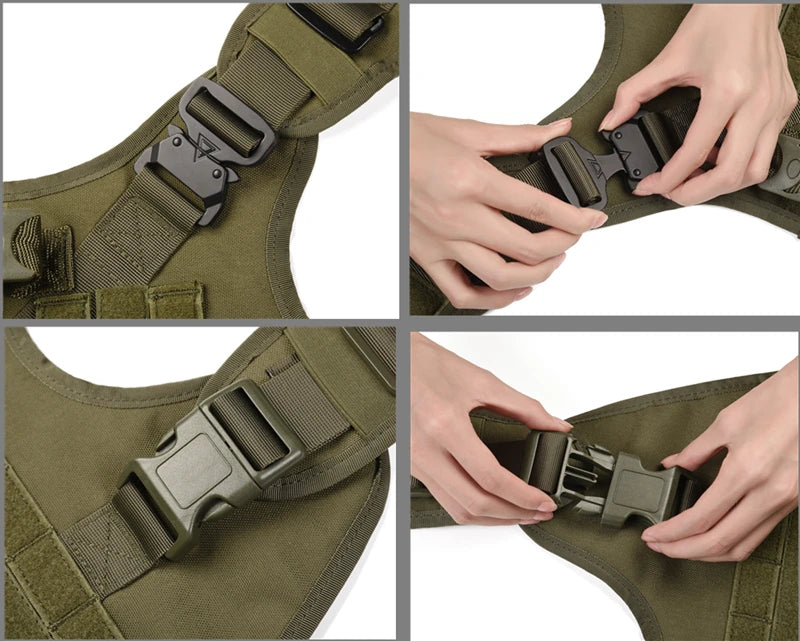 Harnais Tactique Militaire pour Chien – COOYOMOO Ma boutique