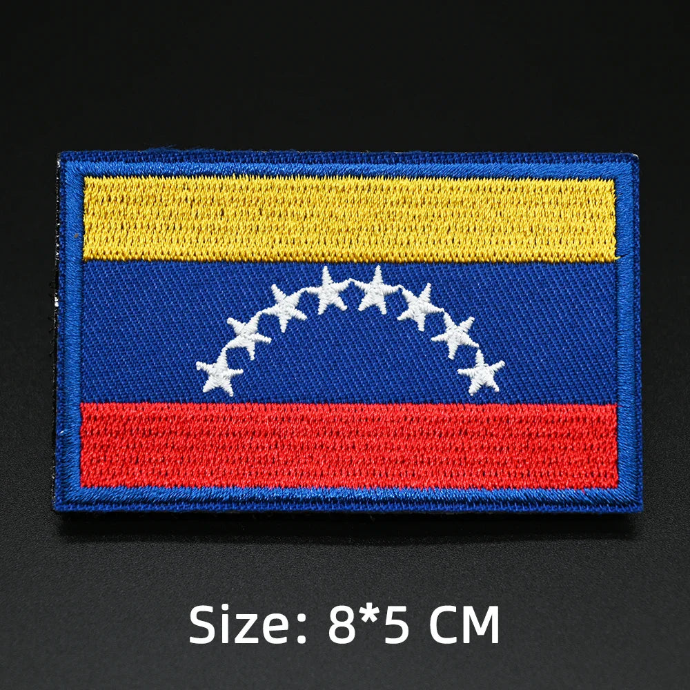 Patches Drapeaux Brodés Tactiques – international - BLACKBEARD OUTDOOR INDUSTRIES