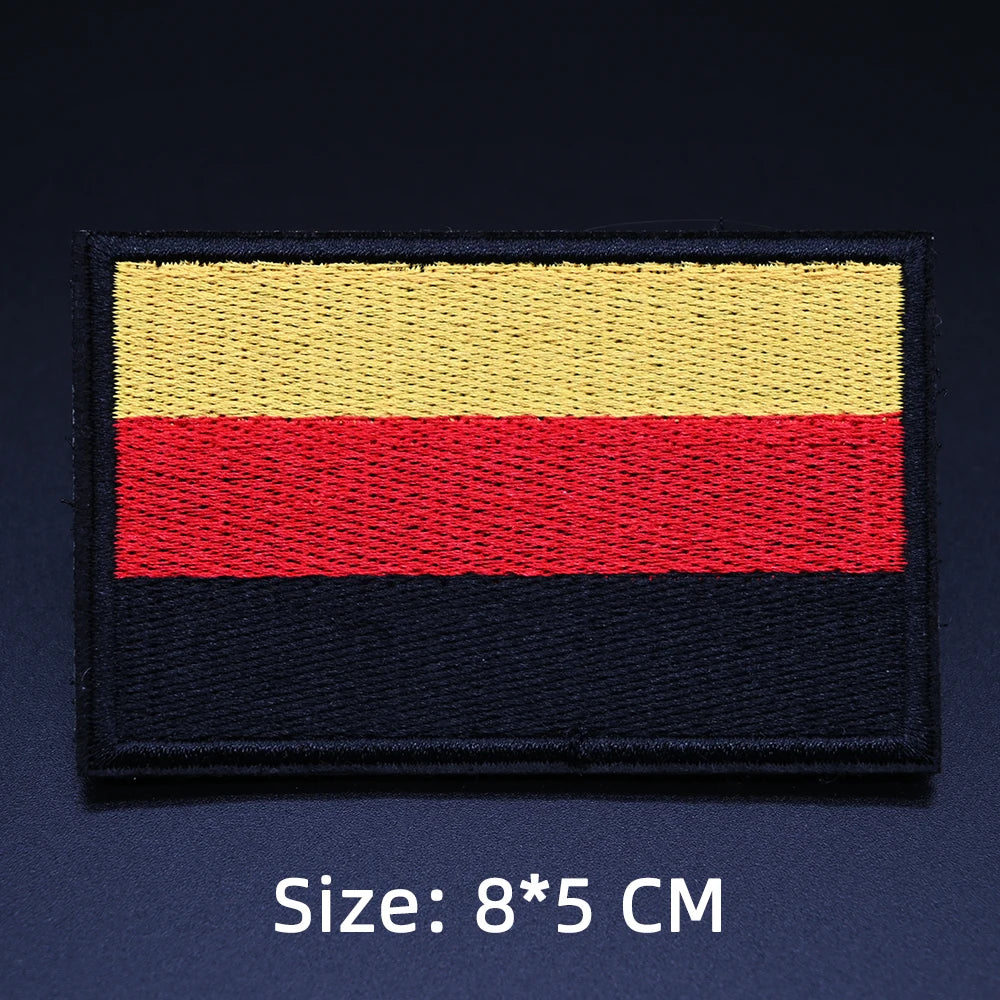 Patches Drapeaux Brodés Tactiques – international - BLACKBEARD OUTDOOR INDUSTRIES