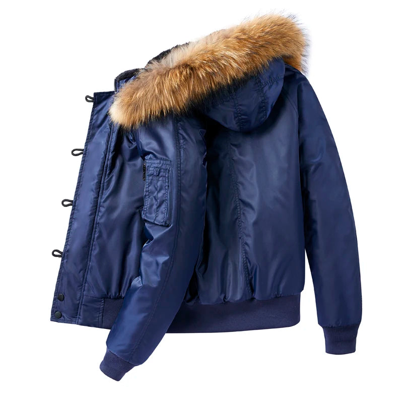 Veste Bombardier Homme Hiver Chaude - BLACKBEARD OUTDOOR INDUSTRIES