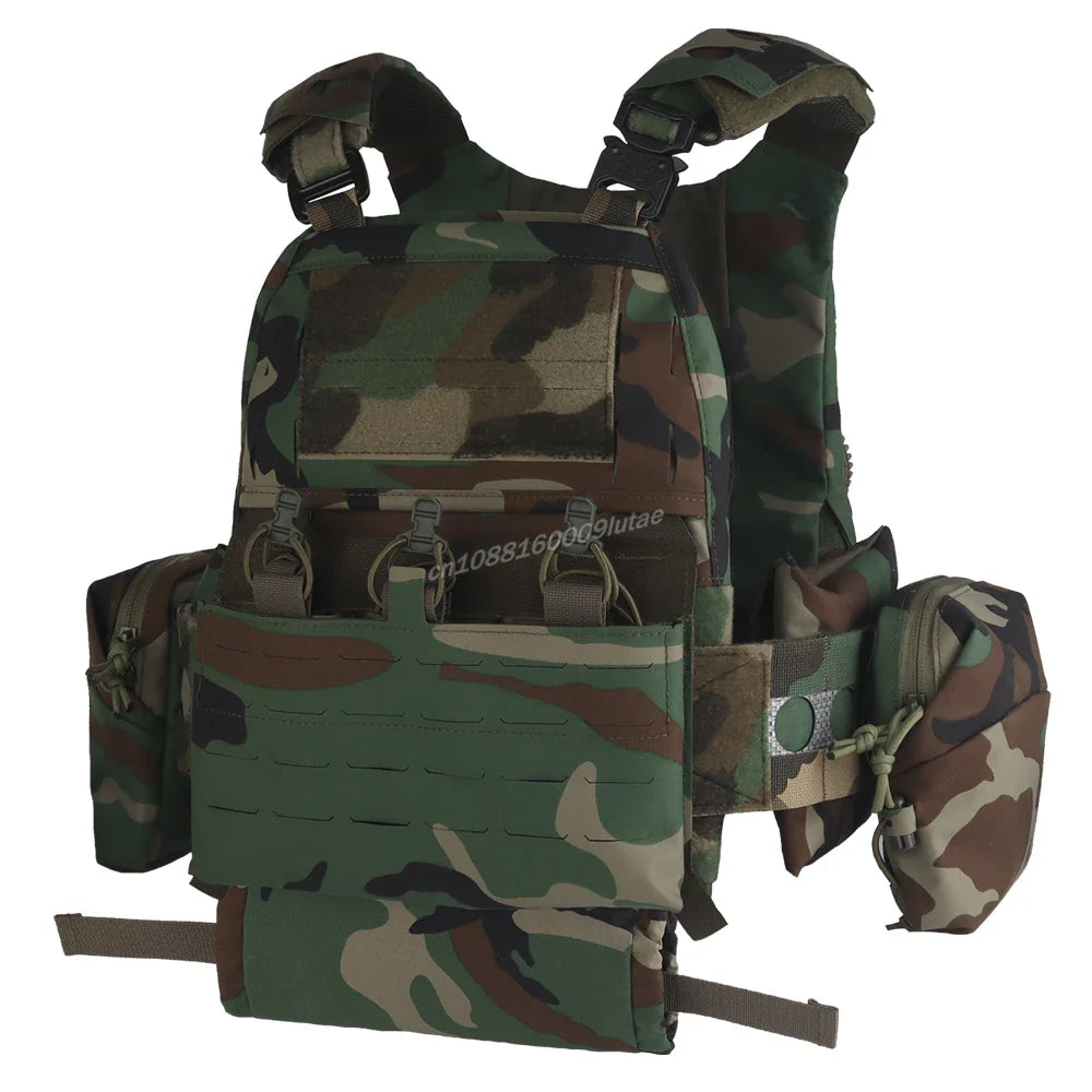Gilet Tactique V5 FCPC MOLLE Plate Carrier – Protection & Modularité - BLACKBEARD OUTDOOR INDUSTRIES
