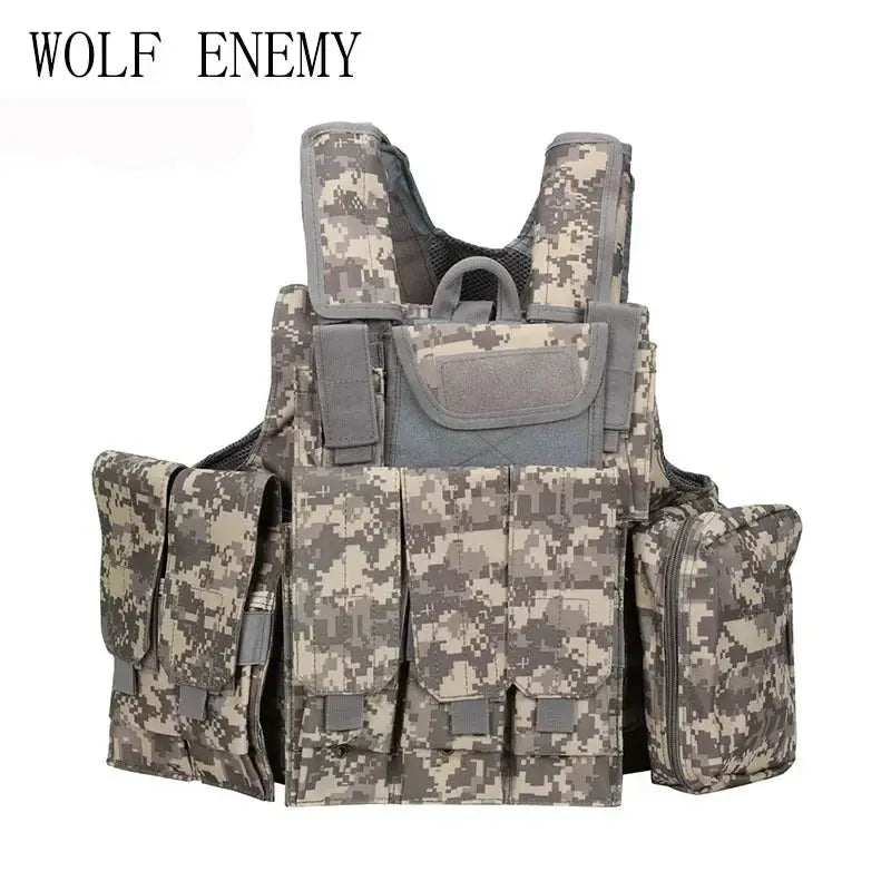 Wolf Enemy CIRAS Plate Carrier – Gilet Porte-Plaques Tactique MOLLE Ma boutique