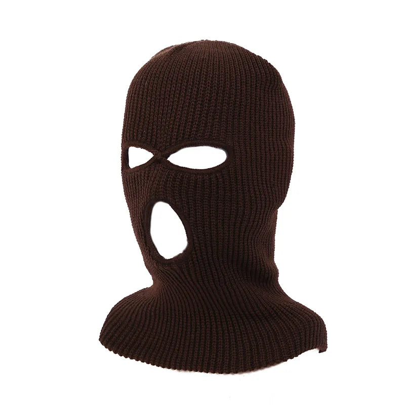 cagoule de Ski en Tricot pour Moto - Masque de Visage Complet Anti-Froid Hiver pour Hommes et Femmes - BLACKBEARD OUTDOOR INDUSTRIES