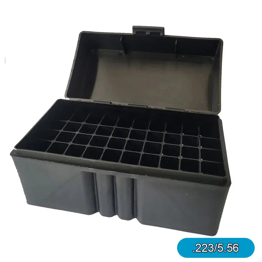 Boîte de Munitions Tactique – Capacité 50 Cartouches – Calibres 5.56 / .223 / .17 / .222 / .204 Ma boutique