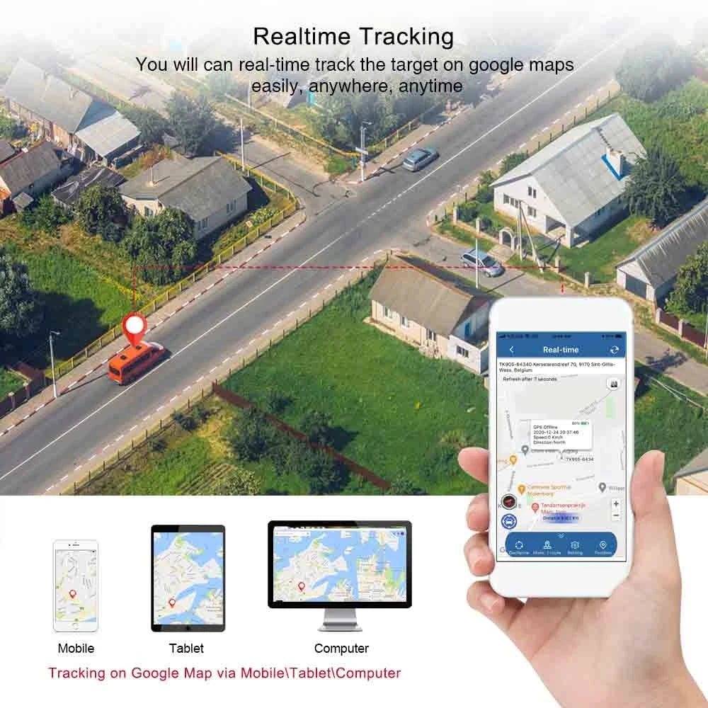 4G GPS traceur voiture TKSTAR TK905 BLACKBEARD OUTDOOR INDUSTRIES