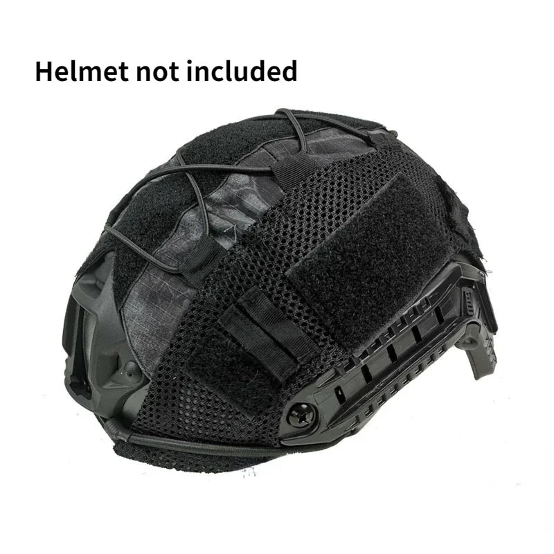 Couvre-Casque Tactique Universel – Compatible Casque FAST MH/PJ/BJ | Airsoft, Paintball, Chasse - BLACKBEARD OUTDOOR INDUSTRIES