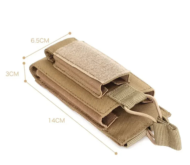Porte chargeurs Tactical EDC Triple pour M4, M14, M16, AK, AR, Glock (Système MOLLE) BLACKBEARD OUTDOOR INDUSTRIES