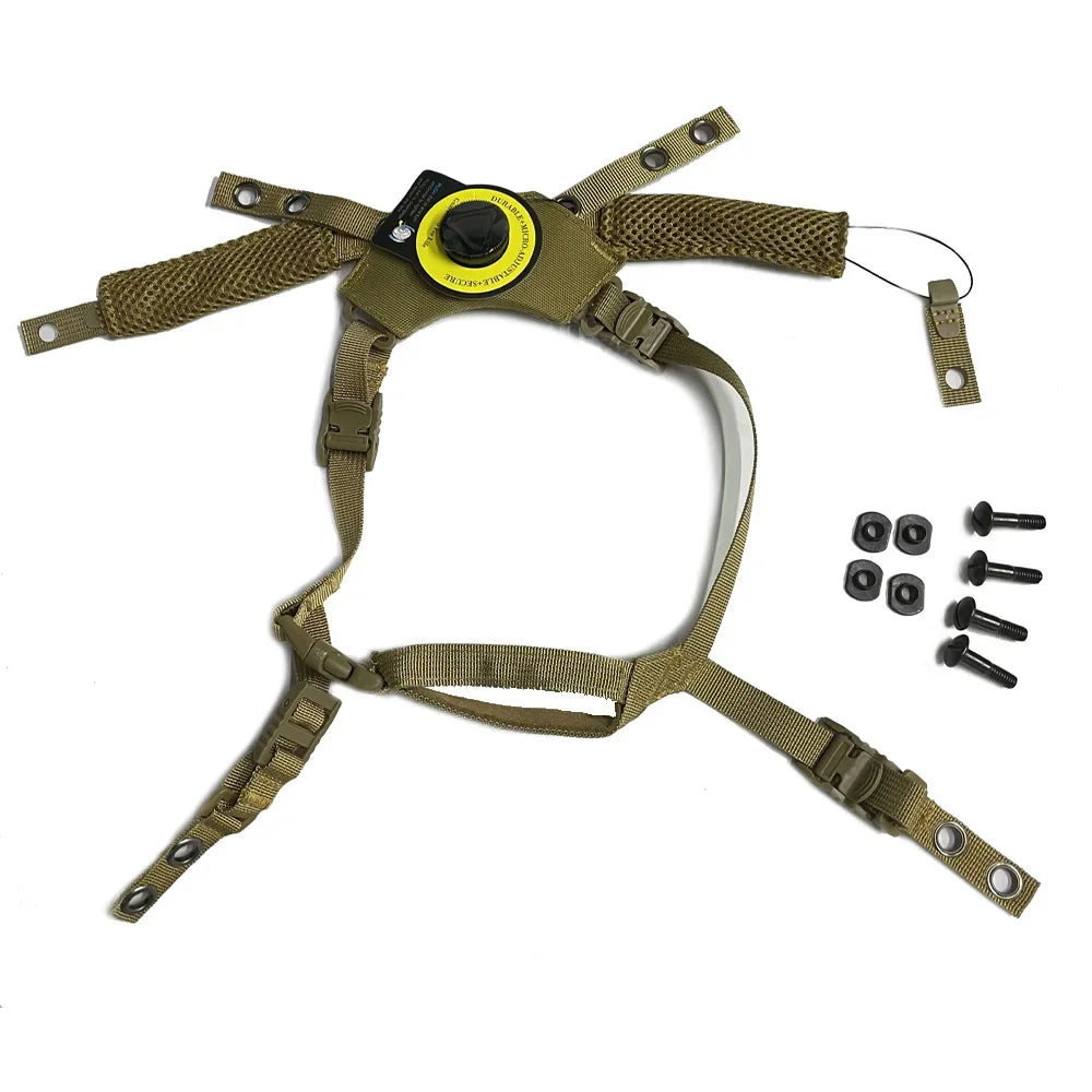 Système de Suspension & Coussinets Mémoire pour Casque Wendy, Fast MICH, ACH Ma boutique