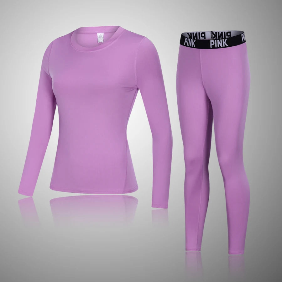 Ensemble de Sous-Vêtements Thermiques Femme – Sous-Vêtements Longs Compression, Idéals pour le Sport et les Activités Extérieures - BLACKBEARD OUTDOOR INDUSTRIES