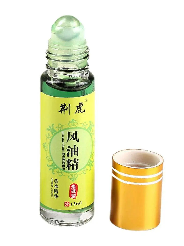 Balm Roll-on Huile Essentielle de Tigre - Soulagement des Maux de Tête, Nausées et Mal des Transports, Prévention des Piqûres de Moustiques - BLACKBEARD OUTDOOR INDUSTRIES