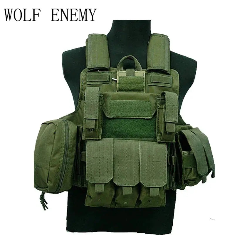 Wolf Enemy CIRAS Plate Carrier – Gilet Porte-Plaques Tactique MOLLE Ma boutique