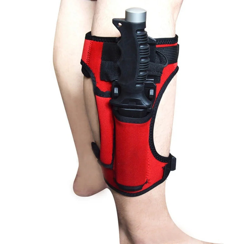 Set d'Équipement de Plongée sous-Marine avec étui à Couteau et Sac de Jambe Ajustable - BLACKBEARD OUTDOOR INDUSTRIES