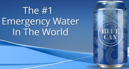 Eau en Canette d'Urgence – Pack de 6 avec une Durée de Conservation de 50 Ans, Eau Purifiée pour Préparation aux Catastrophes et Kits de Survie Ma boutique
