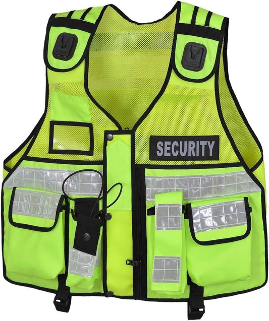 RAC3 Application des gilets tactiques Hi Viz, sécurité, CCTV pour maître-chien, gilets tactiques