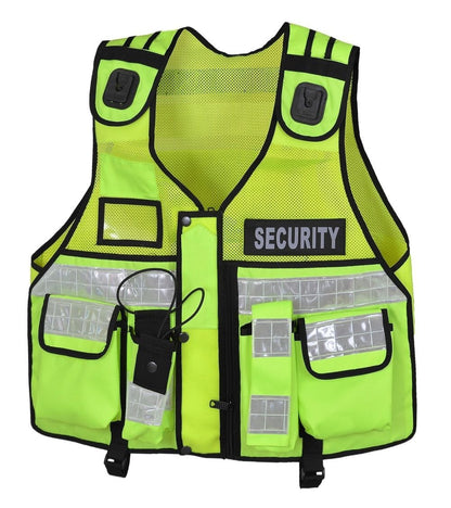 RAC3 Application des gilets tactiques Hi Viz, sécurité, CCTV pour maître-chien, gilets tactiques