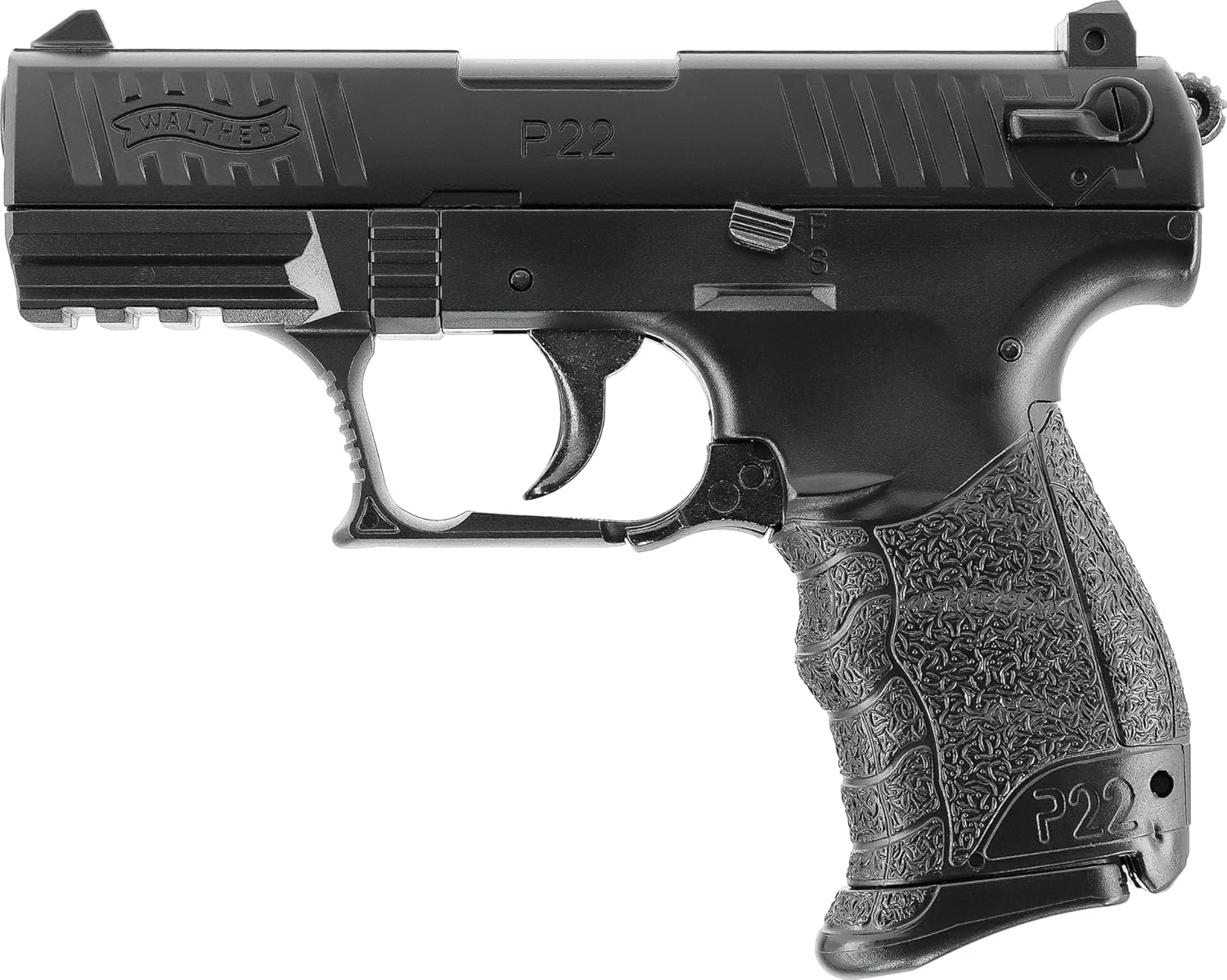 Pistolet Spring Airsoft Gun Walther P22Q Métal (0,5 Joule)