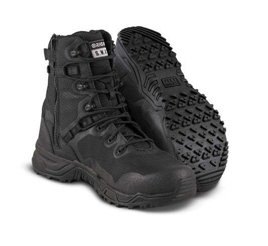 Original S.W.A.T. Alpha Fury – Bottes Unisexe avec Fermeture Éclair Latérale – 20,3 cm Ma boutique