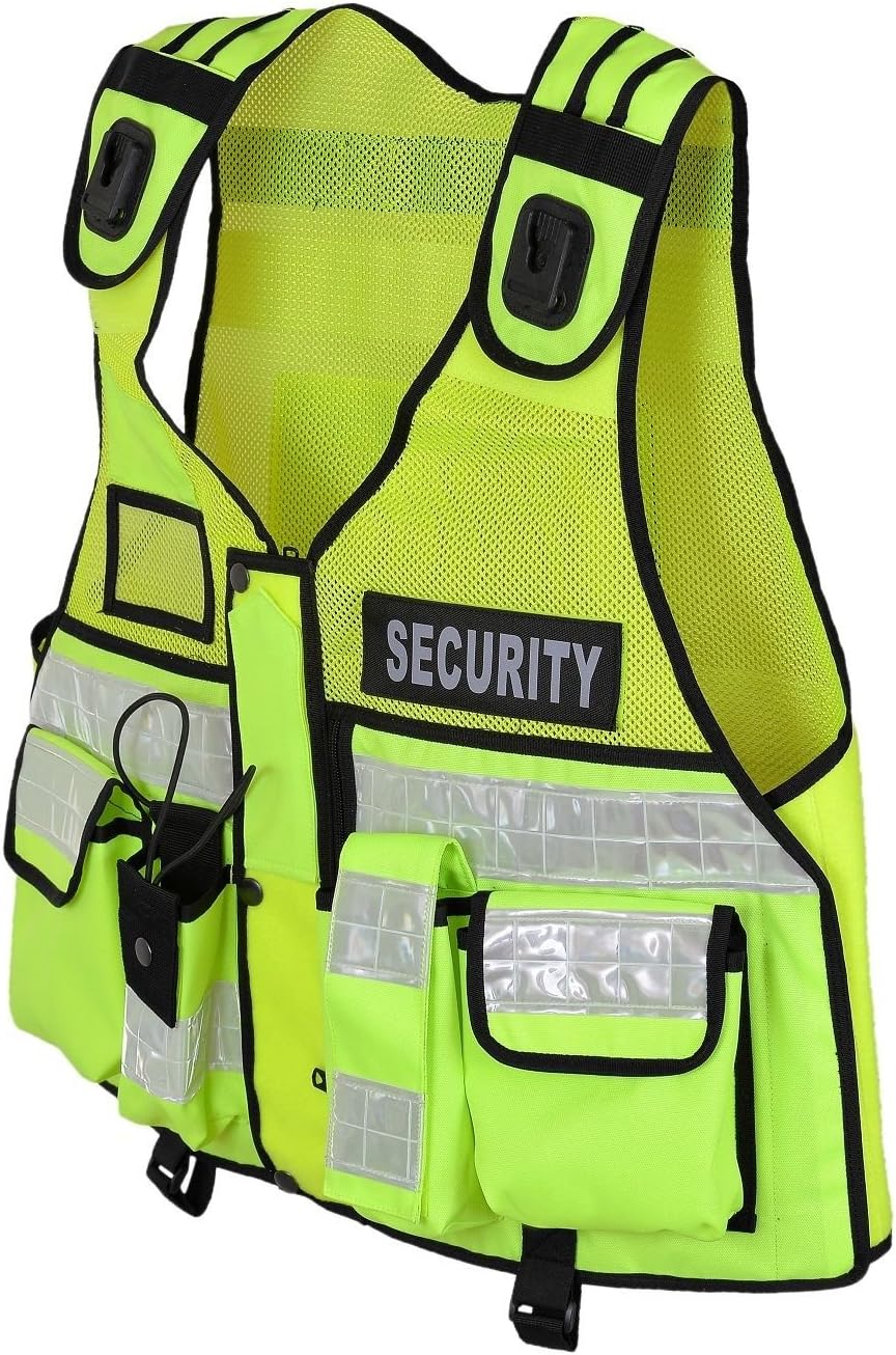 RAC3 Application des gilets tactiques Hi Viz, sécurité, CCTV pour maître-chien, gilets tactiques