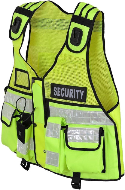 RAC3 Application des gilets tactiques Hi Viz, sécurité, CCTV pour maître-chien, gilets tactiques
