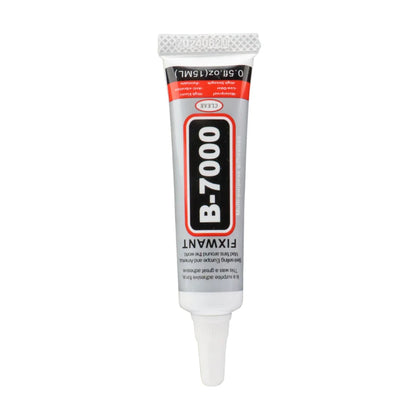 Colle B-7000 - Adhesif Universel Transparent pour Réparation d'Écran de Téléphone - Disponible en 15ML, 25ML, 50ML, 110ML avec Applicateur de Précision BLACKBEARD OUTDOOR INDUSTRIES