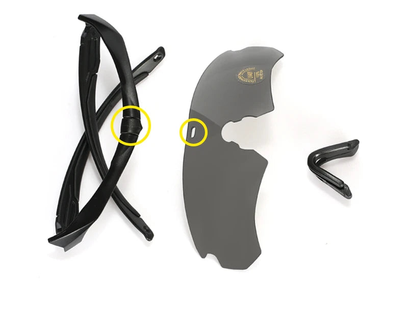 Lunettes Tactiques Polarisées – Set 3 Verres Interchangeables - BLACKBEARD OUTDOOR INDUSTRIES