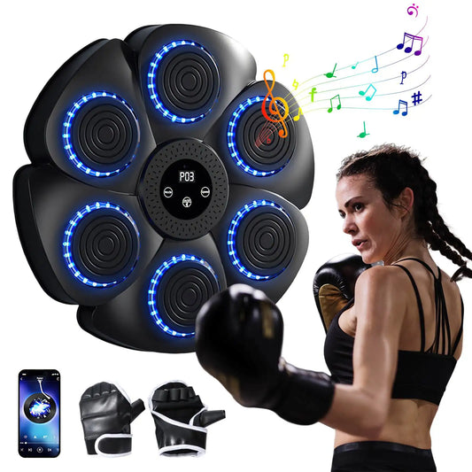Machine de Boxe Intelligente Bluetooth avec Musique - Entraînement et Décompression - BLACKBEARD OUTDOOR INDUSTRIES