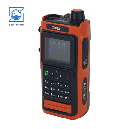 Talkie-Walkie VR-N76 UV Double Bande, IP67 Étanche, Bluetooth, GPS, 5W - BLACKBEARD OUTDOOR INDUSTRIES