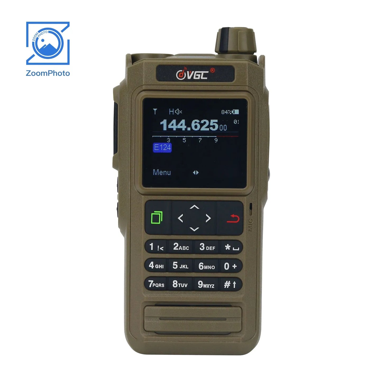Talkie-Walkie VR-N76 UV Double Bande, IP67 Étanche, Bluetooth, GPS, 5W - BLACKBEARD OUTDOOR INDUSTRIES