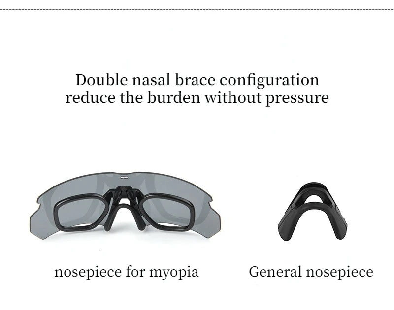 Lunettes Tactiques Polarisées – Set 3 Verres Interchangeables - BLACKBEARD OUTDOOR INDUSTRIES