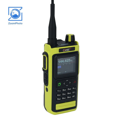 Talkie-Walkie VR-N76 UV Double Bande, IP67 Étanche, Bluetooth, GPS, 5W - BLACKBEARD OUTDOOR INDUSTRIES