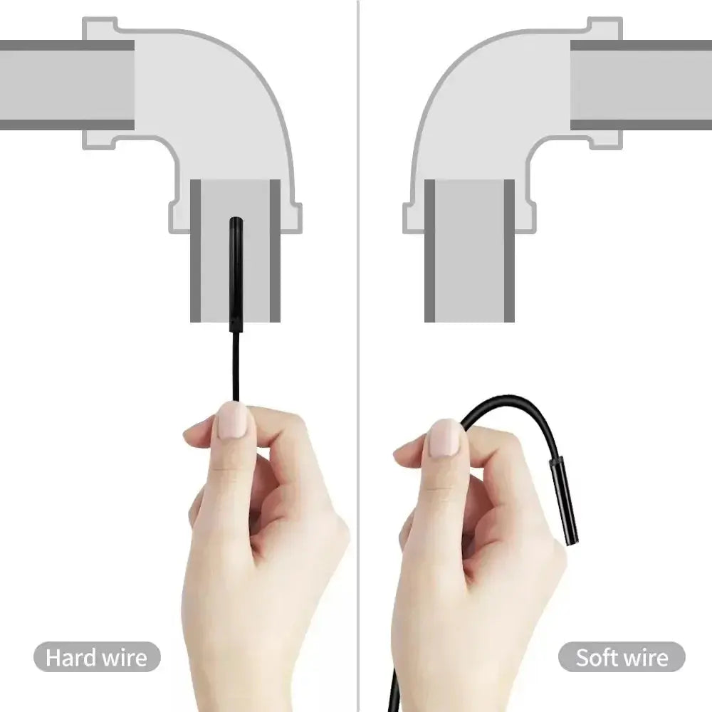 Caméra Endoscope 5.5/8mm pour Smartphone Android & iPhone | Inspection Automobile & Canalisation | Étanche IP67 | HD 3MP Ma boutique