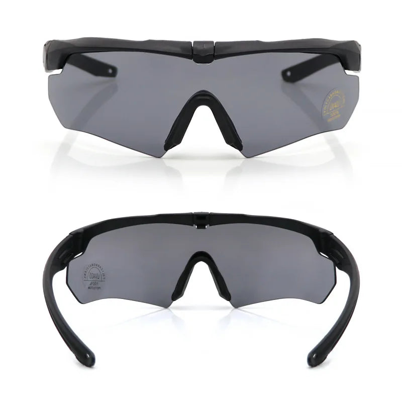 Lunettes Tactiques Polarisées – Set 3 Verres Interchangeables - BLACKBEARD OUTDOOR INDUSTRIES