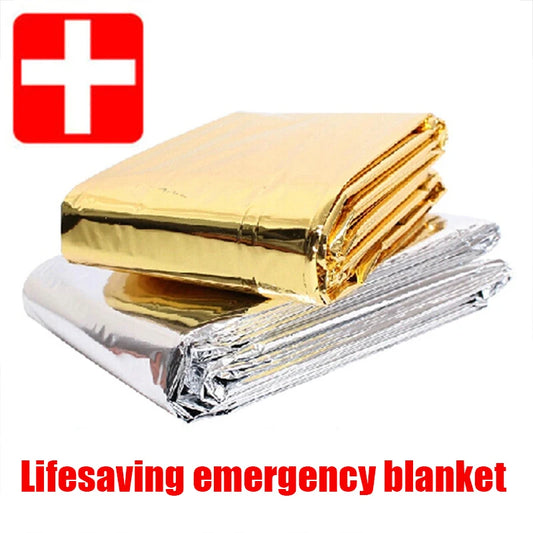 Couverture de Survie d'Urgence | Thermique, Imperméable & Coupe-Vent - BLACKBEARD OUTDOOR INDUSTRIES