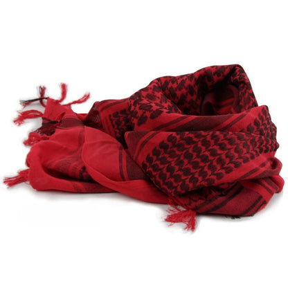 Tactical Keffiyeh Shemagh – Écharpe Arabe Tactique en Coton et Polyester | Foulard, Chèche, Cache-Cou pour Protection Contre le Vent, le Soleil et le Froid - BLACKBEARD OUTDOOR INDUSTRIES
