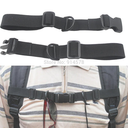 1-3Pcs Outdoor Non-slip Chest Strap Backpack – Sangle Poitrine Antidérapante avec Sifflet et Boucle Fixe - BLACKBEARD OUTDOOR INDUSTRIES