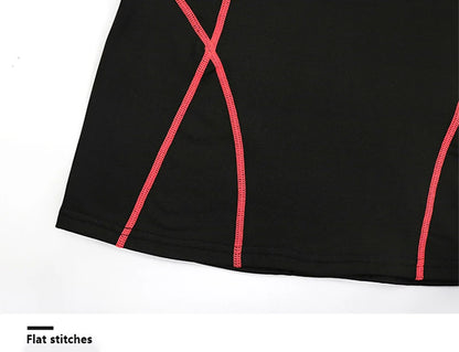 Ensemble de Sous-Vêtements Thermiques pour Femmes – T-Shirt à Col Montant et legging en Polyester et Spandex, Séchage Rapide, Chaud et Respirant - BLACKBEARD OUTDOOR INDUSTRIES