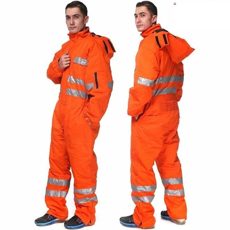 Combinaison de Travail Hiver – Coton Rembourré – Réfléchissante et Résistante à l’Huile – Pour Homme & Femme - BLACKBEARD OUTDOOR INDUSTRIES