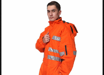 Combinaison de Travail Hiver – Coton Rembourré – Réfléchissante et Résistante à l’Huile – Pour Homme & Femme - BLACKBEARD OUTDOOR INDUSTRIES