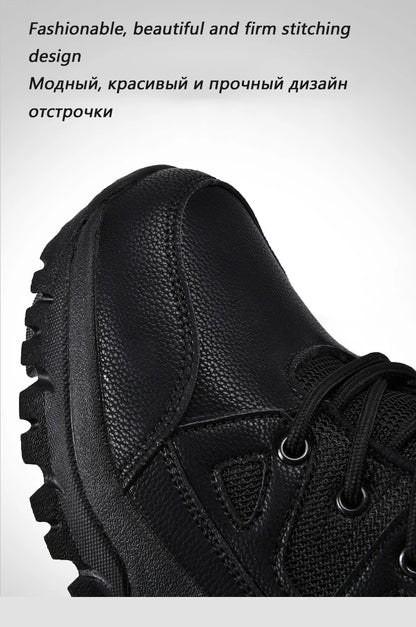 Bottes d'Hiver Femme Moipheng - Super Chaleur, Taille Plus, Chaussures à Plateforme, Bottes Moto à mi-mollet avec Doublure en Fourrure - Zapatos Para Mujer - BLACKBEARD OUTDOOR INDUSTRIES