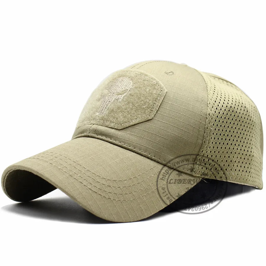 Casquette Tactique LIBERWOOD Skull Operator – Style SWAT, Forces Spéciales, Airsoft & Outdoor - BLACKBEARD OUTDOOR INDUSTRIES