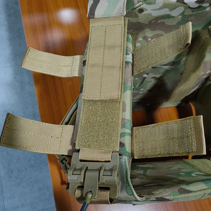 Gilet Tactique EMERSONGEARS 1000D Nylon – Porte-Plates Outdoor, Gilet de Chasse et Protection MOLLE Ajustable - BLACKBEARD OUTDOOR INDUSTRIES