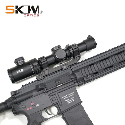 Lunette de visée SKWoptics 1.25-5x26A - Réticule BDC AK47 | Optique Tactique 30mm - BLACKBEARD OUTDOOR INDUSTRIES